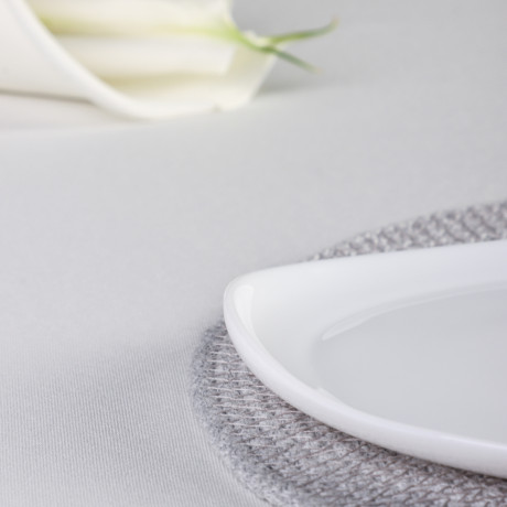 MILLIMI Набор столовой посуды 13 пр., треугольный, опаловое стекло