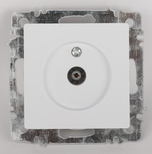 ЭРА Intro Accent мех. роз. СУ 1 мест. TV, белый Б0063601