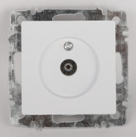 ЭРА Intro Accent мех. роз. СУ 1 мест. TV, белый Б0063601