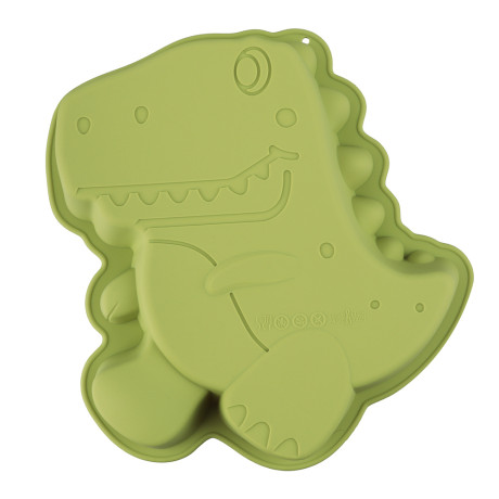 VETTA Форма для выпечки 26х24х4,8см "Динозавр", силикон, 3 цвета