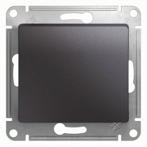 Systeme Electric GLOSSA мех. выкл. СУ 1 кл. графит (пл.осн.) GSL001311 (5!)