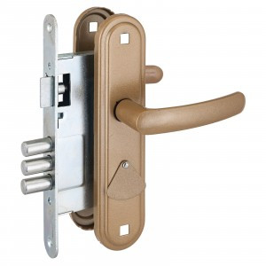 Омега Д-град ЗВ9.1-02 золото м/о 67 Замок врезной с/руч10)