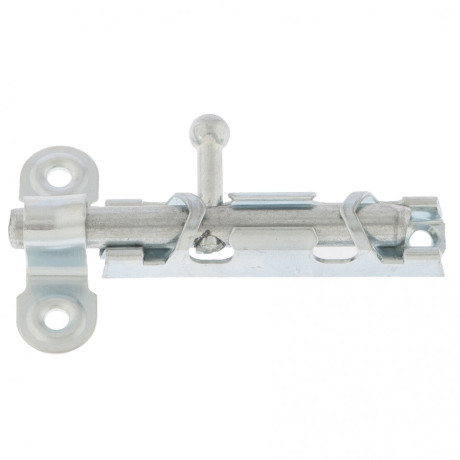 Задвижка накладная ЗТ-1 (Ц.Д.) цинк, 5 шт, (Металлист)