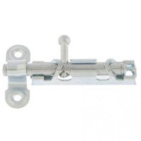 Задвижка накладная ЗТ-1 (Ц.Д.) цинк, 5 шт, (Металлист)