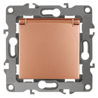 ЭРА 12 мех. роз. СУ 1 мест. 16А земля, шторки, крышка, медь, автоклеммы 12-2103-14 4030