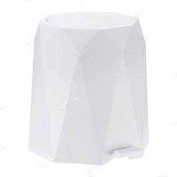 Контейнер для мусора ПРИЗМА 4,5л.Белый М2482