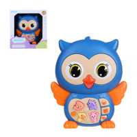 ИГРОЛЕНД Бизиборд музыкальный &quot;Зверята&quot;, свет, звук, ABS, 2АА/2ААА, 17х18х5см, 2 диз.