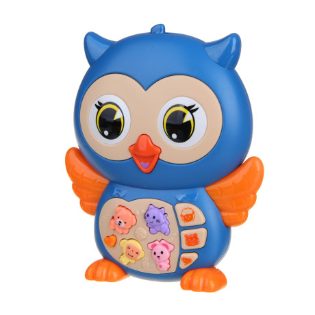 ИГРОЛЕНД Бизиборд музыкальный "Зверята", свет, звук, ABS, 2АА/2ААА, 17х18х5см, 2 диз.