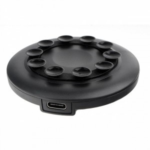 Беспроводная зарядка +присоски Cablexpert MP3A-PC-33, QI 10Wt, 7,5Wt, 5Wt,type C+кабель,19043