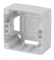 ЭРА 12 коробка-переходник ОУ для накл. монтажа 1 пост. роз. СУ 81х40 белый 12-6101-01 5028