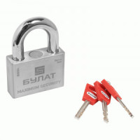 Замок навесной БУЛАТ ВС 3-С70 НС нержавеющая сталь 3кл. d=14мм (36,12)