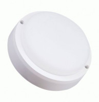 LEEK св-к св/д влагозащ датч.опт.-акуст. КРУГ 15W(1425lm) 6K 155x60 пласт &quot;банник&quot; ЖКХ НПП IP65 0031