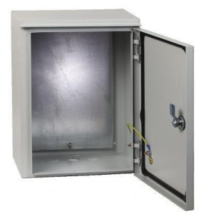 EKF щит с монтажной панелью ЩМПг-65.50.22 (метал. ЩРНМ-3) IP54 навесной mb24-3