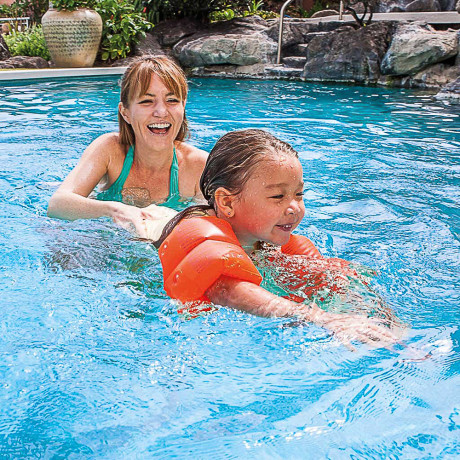 INTEX Нарукавники для плавания 25x17см, оранжевые, от 6 до 12 лет, 59642EU