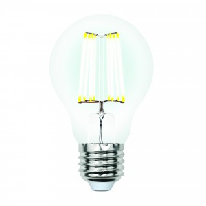 Uniel Sky ЛОН A60 E27 10W(920lm 360°) 4000K 4K филамент прозрачная 60x110 LED-A60-10W/NW/E27/CL