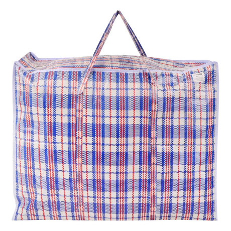 Сумка хозяйственная тм VETTA Клетка, 60x50x30см, 90 литров, до 10кг, полипропилен, 2 цвета