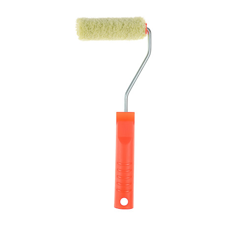 ЕРМАК Валик в сборе "полиакрил" 100мм, D15мм, ворс 12мм, ось 6мм