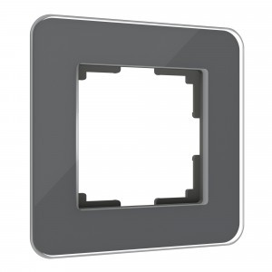 Werkel рамка СУ 1 мест. Elite (графит, стекло) W0012440 a057878
