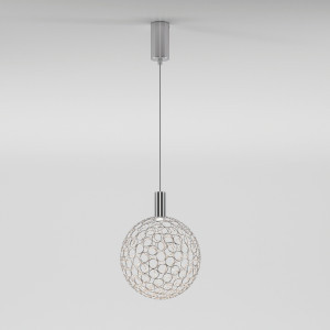 Eurosvet св-к св/д подвес 5W(338lm) 3000К 2К 200х2000х1780 металл/хром Gemini 90353/1 a069040