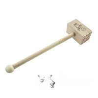 Молоток кухонный для отбивания мяса деревянный NA624