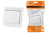 TDM Валдай выкл. СУ 1 кл. 10А бел. (10!) SQ1804-0001