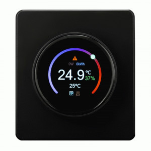 KRANZ MIELE ROUND мех. терморегулятор (термостат) СУ Wi-Fi оникс KR-78-0728-3