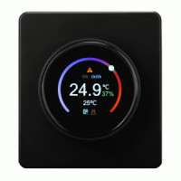 KRANZ MIELE ROUND мех. терморегулятор (термостат) СУ Wi-Fi оникс KR-78-0728-3