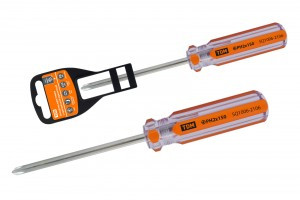 TDM Гранит отвертка (+) крестовая тип PH2x150, прозрачная рукоятка, углеродистая сталь SQ1006-2106