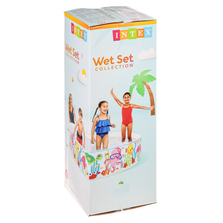 INTEX Бассейн жест.cтенки Океан 183x38см, 56452NP