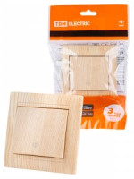 TDM Лама выкл. СУ перекрестный 1 кл. 10А сосна SQ1815-0336