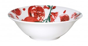 Тарелка суповая Гранат 18см, 600мл фарфор (кратность 12шт!!!) МФК MFK20283