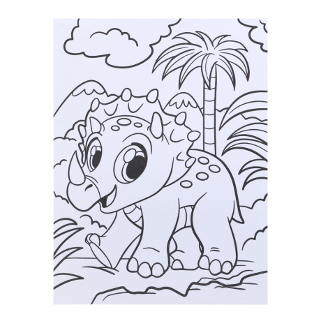 ХОББИХИТ Набор для творчества "Блестящие картинки", блестки, бумага, пластик РР, 20,5х28,5см, 4 диз.