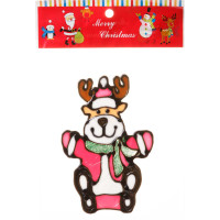 Наклейка на стекло А12 15 см Олень (12/960)