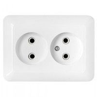 Bylectrica ПАРИТЕТ Роз. 2 мест. СУ 16А бел. РС16-301