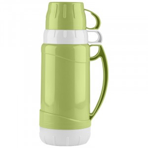 Термос VALENTE 1л стеклянная колба с 2-ми стенками пластик.корпус упак-пакет 106036 Mallony