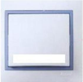 Lezard Мира вставка 1 мест. светло-синяя (уп. 10шт., цена за 1шт.)  801-0114-701