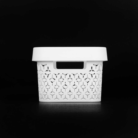 Корзина Элемент 5 л белый БШ9117 х10