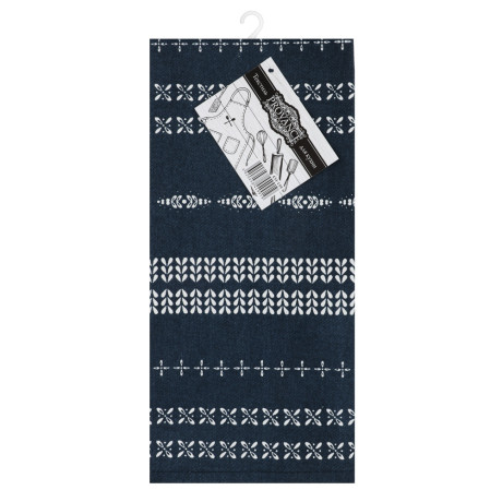 PROVANCE Нэви Полотенце кухонное, 40х60см, 100% хлопок, узор, 2 дизайна