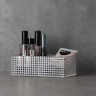 VETTA Органайзер для косметики универсальный CRYSTAL, полистирол, 16,5x8,5x5,3 см, 2 отдела