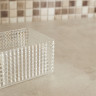 VETTA Органайзер для косметики универсальный CRYSTAL, полистирол, 16,5x8,5x5,3 см, 2 отдела