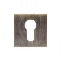 Накладка для ц/м АЛЛЮР АРТ ET-S2 MAB (6230) квадратное основание, мат.бронза (100,10)