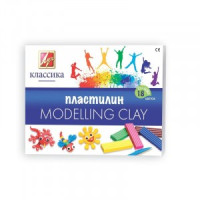 Пластилин д/моделирования Луч Классика 18цв 360гр со стеком
