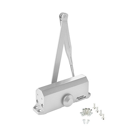 Доводчик Dorma-TS-77 EN4 Серебро (дверь до90кг, <120см) Германия   \12