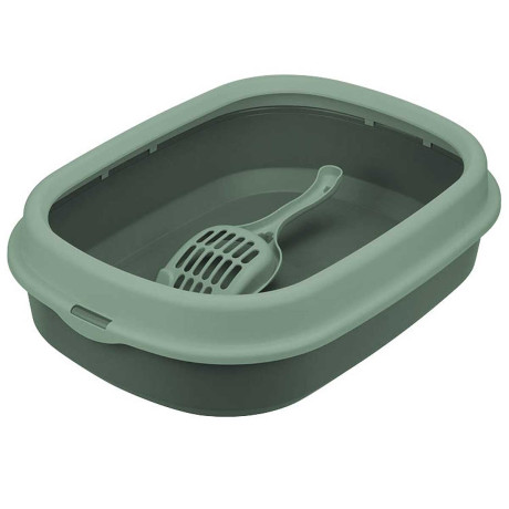 Лоток для кошек низкий борт + совок Нефрит М1832 х4