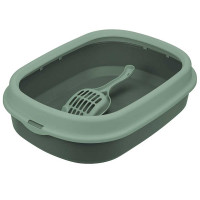 Лоток для кошек низкий борт + совок Нефрит М1832 х4