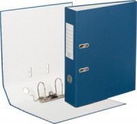 Папка-регистратор ,80 мм Элементари , синий Экономи, б/мет уголков 1026489