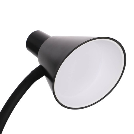 BY Светильник переносной настольный на прищепке, 230В, 5 Вт, 300Лм, металл, пластик, черный