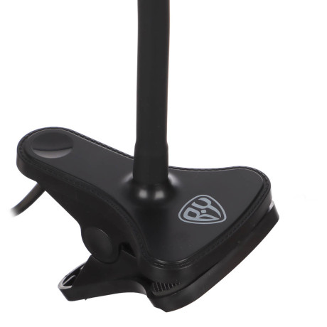 BY Светильник переносной настольный на прищепке, 230В, 5 Вт, 300Лм, металл, пластик, черный