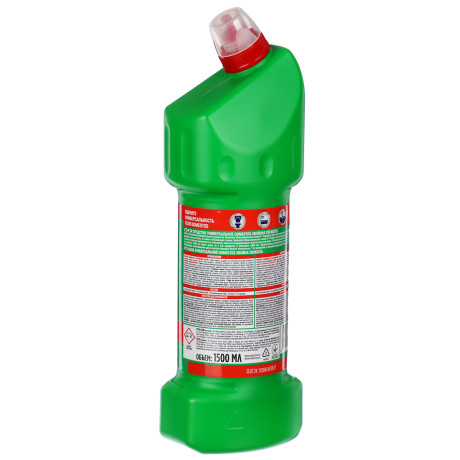 Чистящий гель универсальный ДОМЕСТОС, Хвойная свежесть/Розовый шторм п/б, 1500мл