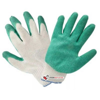 Перчатки трикотажные одинарный облив